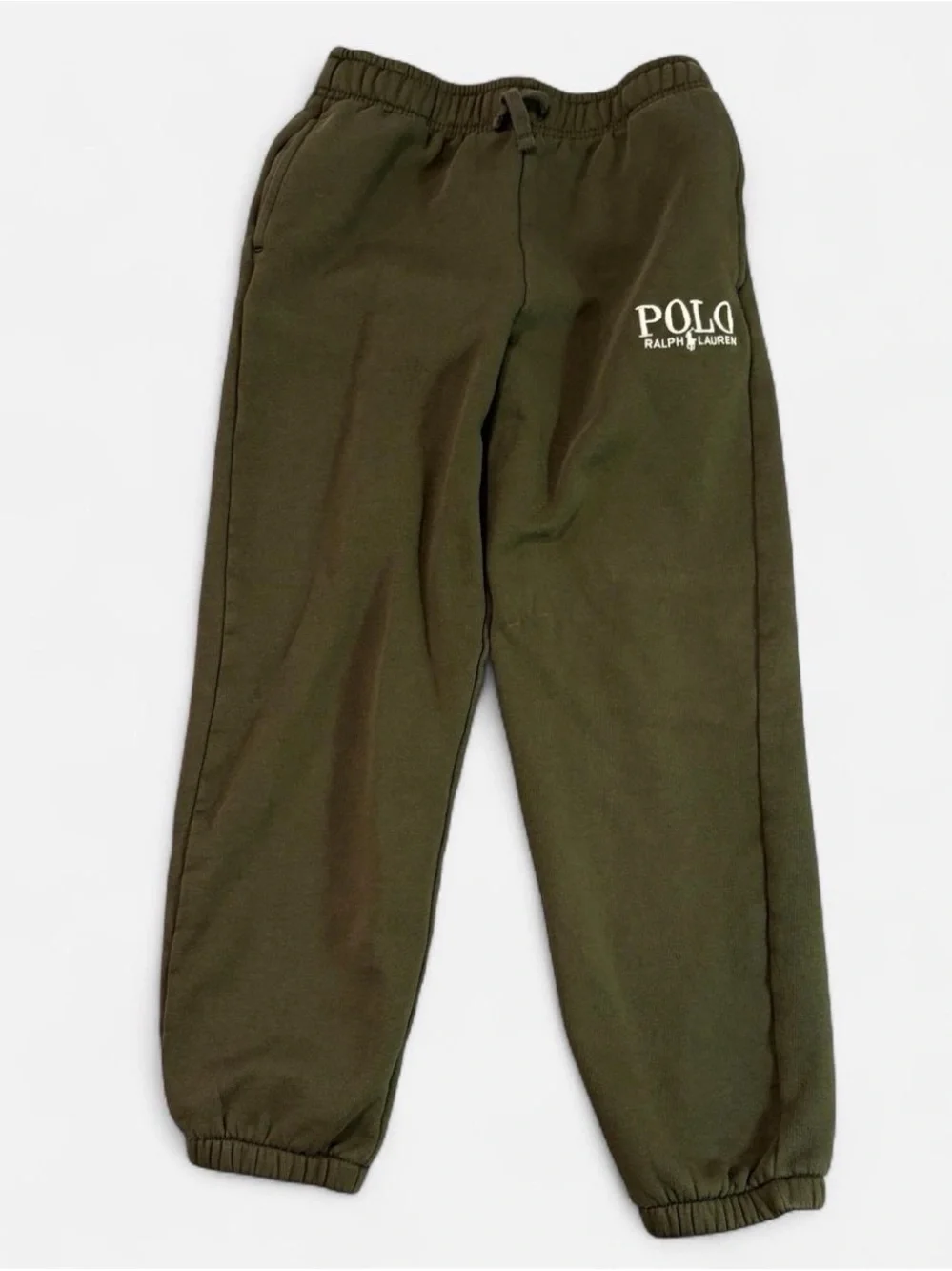 Polo by Ralph Lauren Olive Kids Jogger Sweatpants